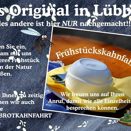 Ferienwohnung "Faehrmannsruh " Lübben Esterno foto