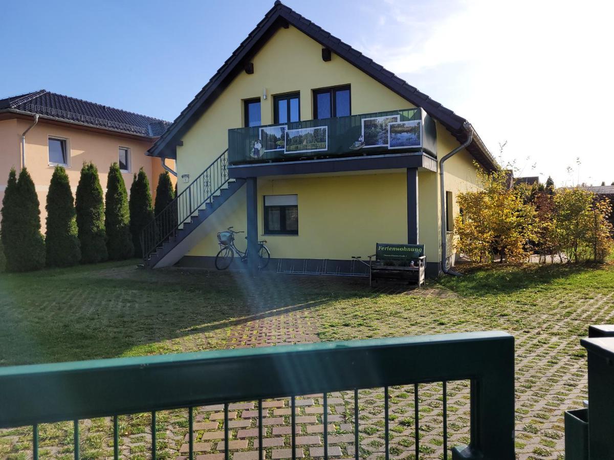 Ferienwohnung "Faehrmannsruh " Lübben Esterno foto