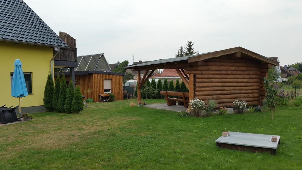 Ferienwohnung "Faehrmannsruh " Lübben Esterno foto