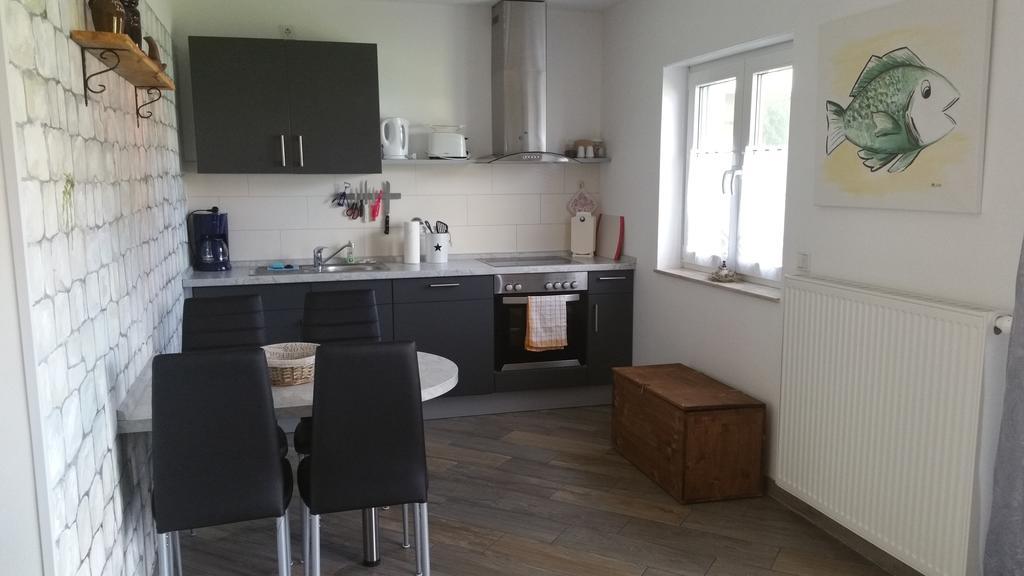 Ferienwohnung "Faehrmannsruh " Lübben Esterno foto