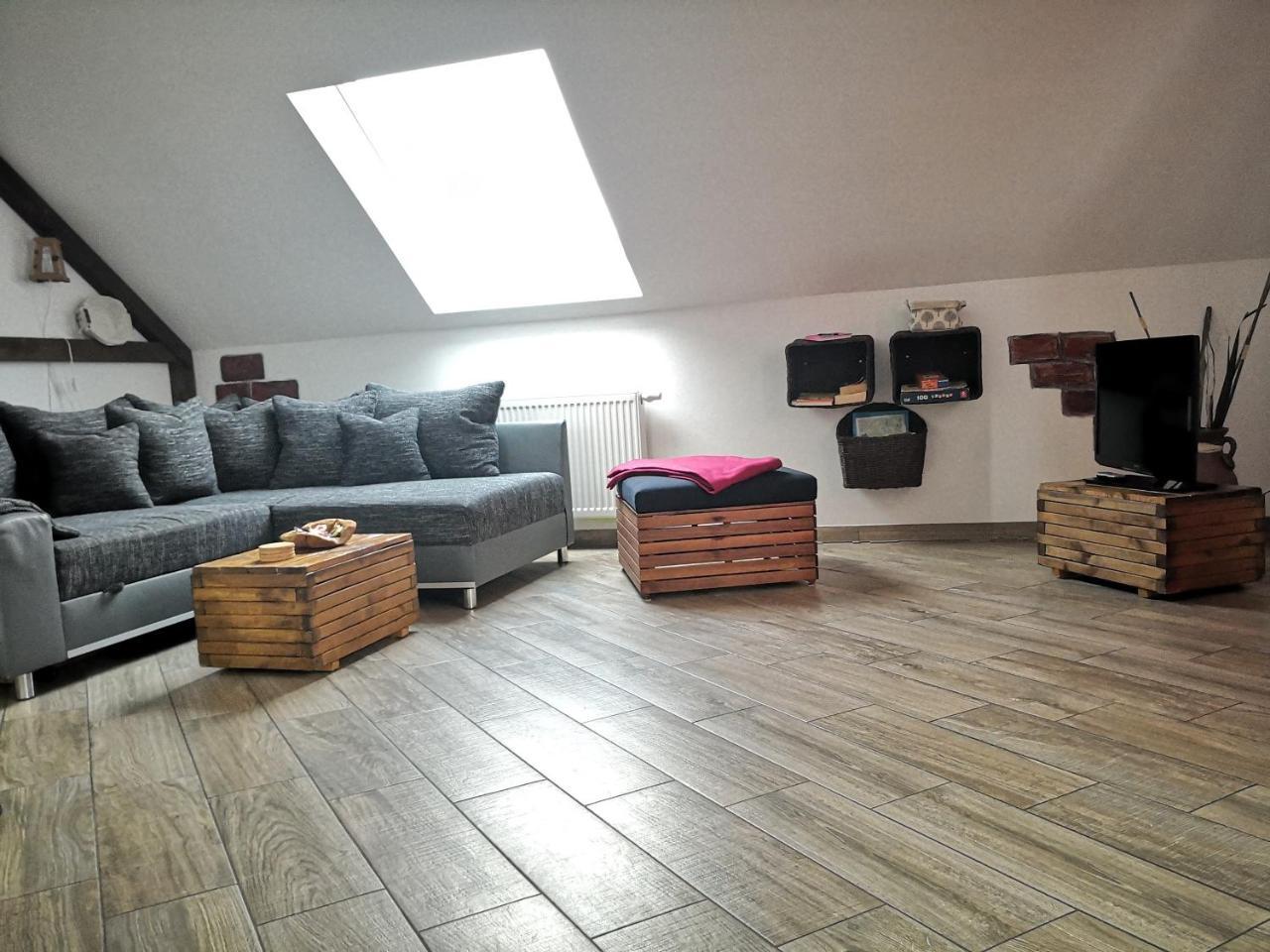 Ferienwohnung "Faehrmannsruh " Lübben Esterno foto