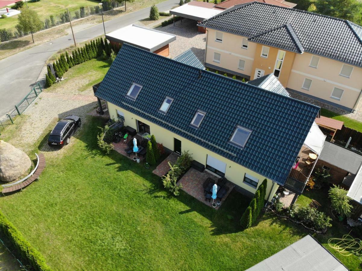 Ferienwohnung "Faehrmannsruh " Lübben Esterno foto
