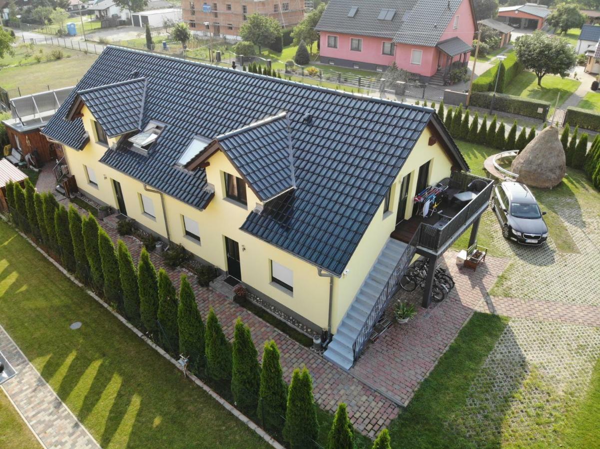 Ferienwohnung "Faehrmannsruh " Lübben Esterno foto