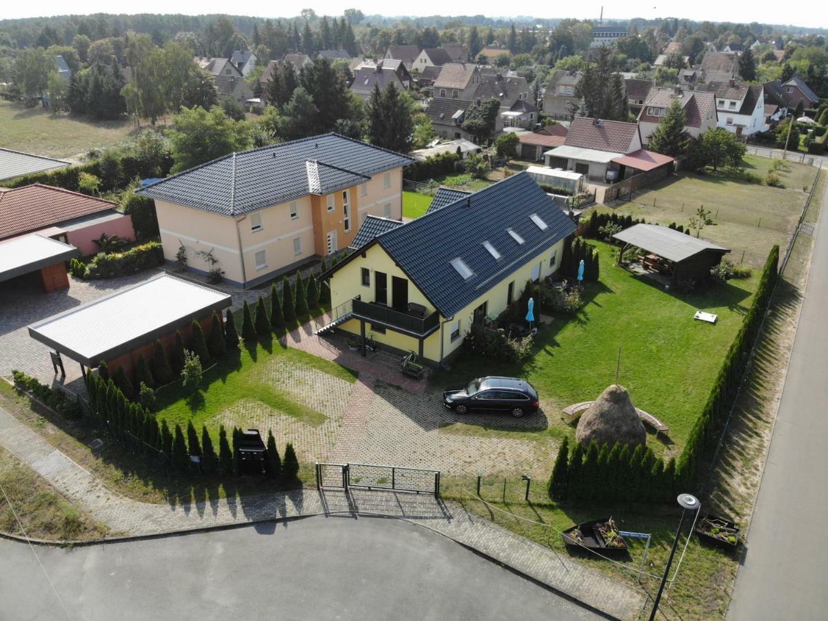 Ferienwohnung "Faehrmannsruh " Lübben Esterno foto