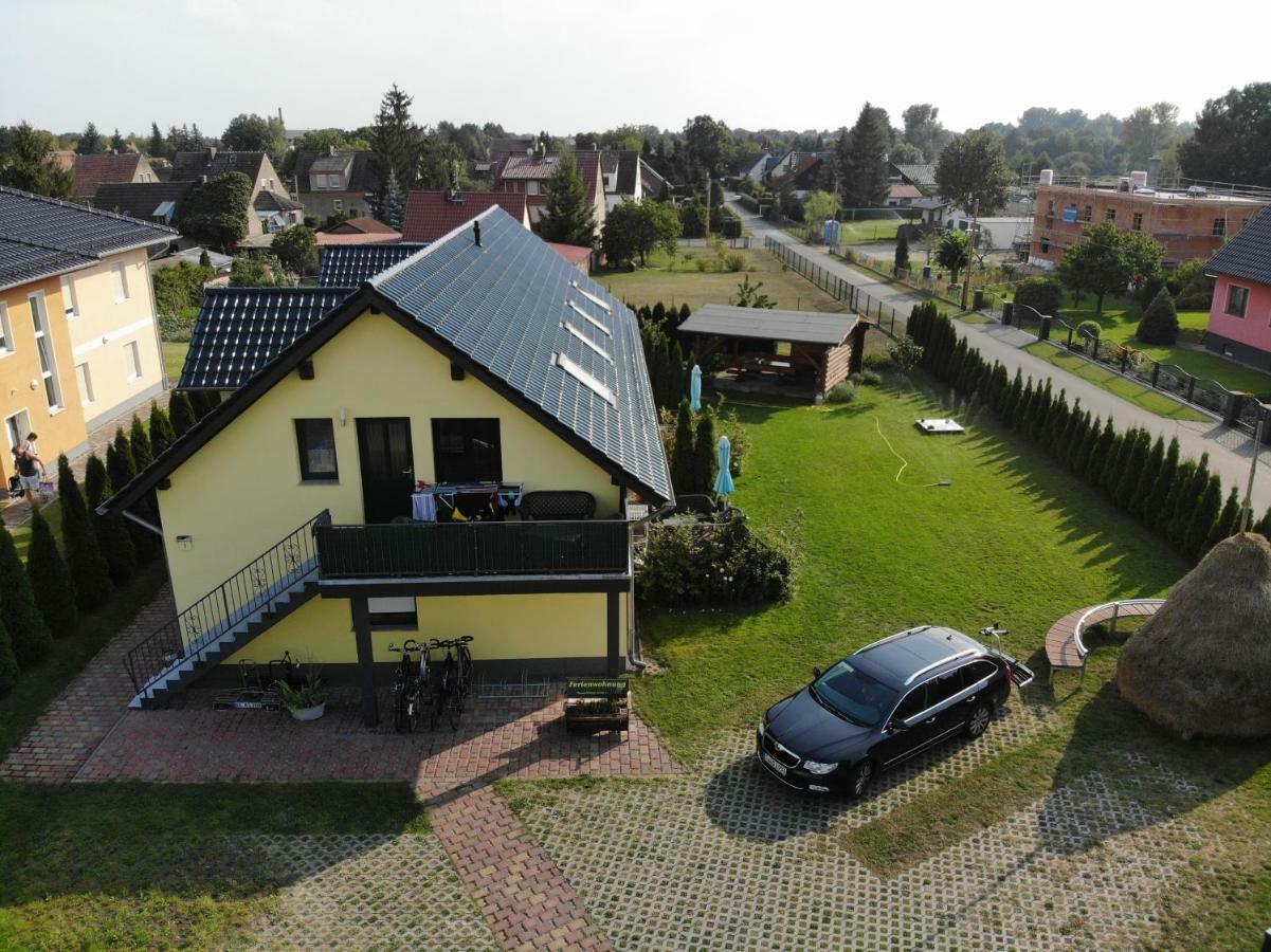 Ferienwohnung "Faehrmannsruh " Lübben Esterno foto
